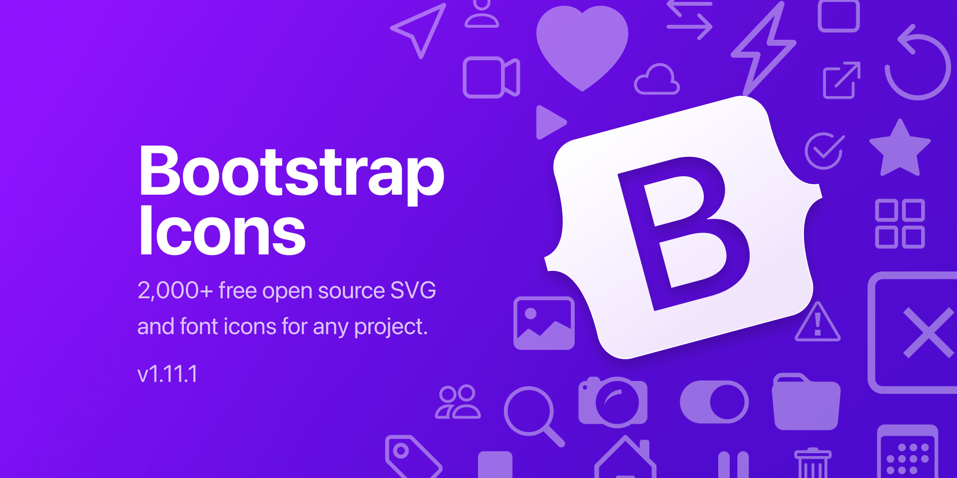 Bootstrap Icons · Official open source SVG icon library for Bootstrap